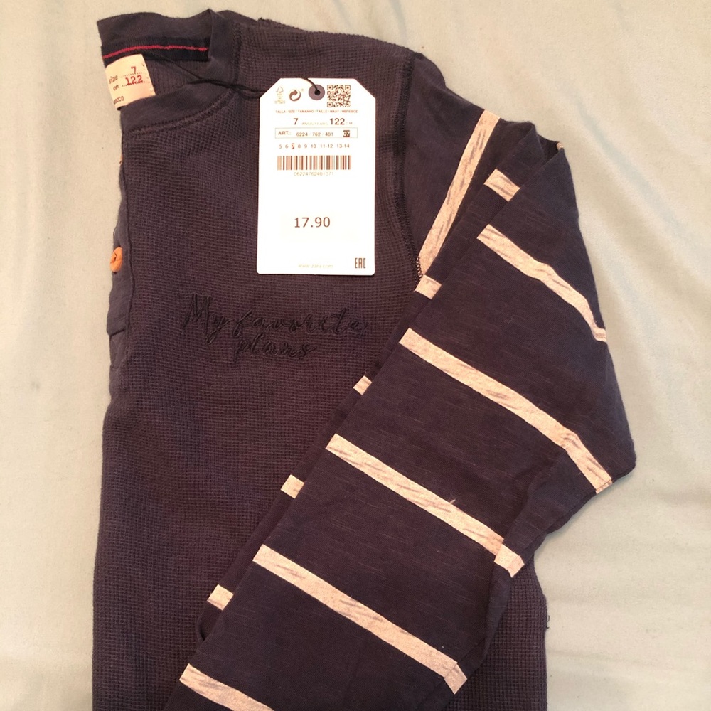 Zara Boys Long Sleeve
